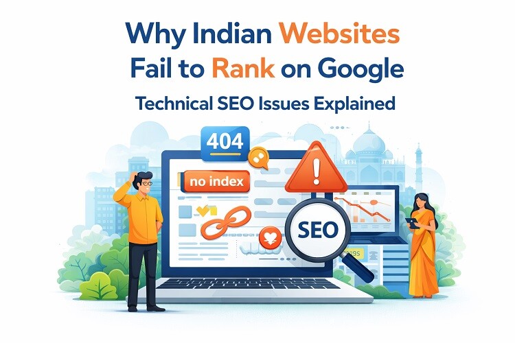 Why Indian Websites Fail to Rank on Google Technical SEO Issues Why Indian Websites Fail to Rank on Google (Technical SEO Issues Explained)